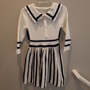 Sailor style dress  (Size: Small)